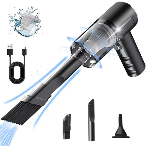 3 In 1 Integrated Suction And Blowing Vacuum Combination Vacuum Cleaner USB Charging Small Car Household Vacuum Cleaner NEW