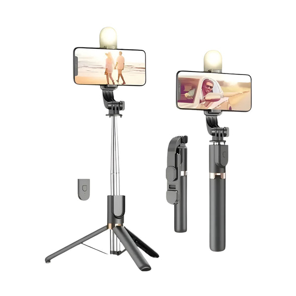 VistaStick™ 3-in-1 Bluetooth Selfie Tripod حامل ثلاثي بلوتوث للسيلفي 3 في 1